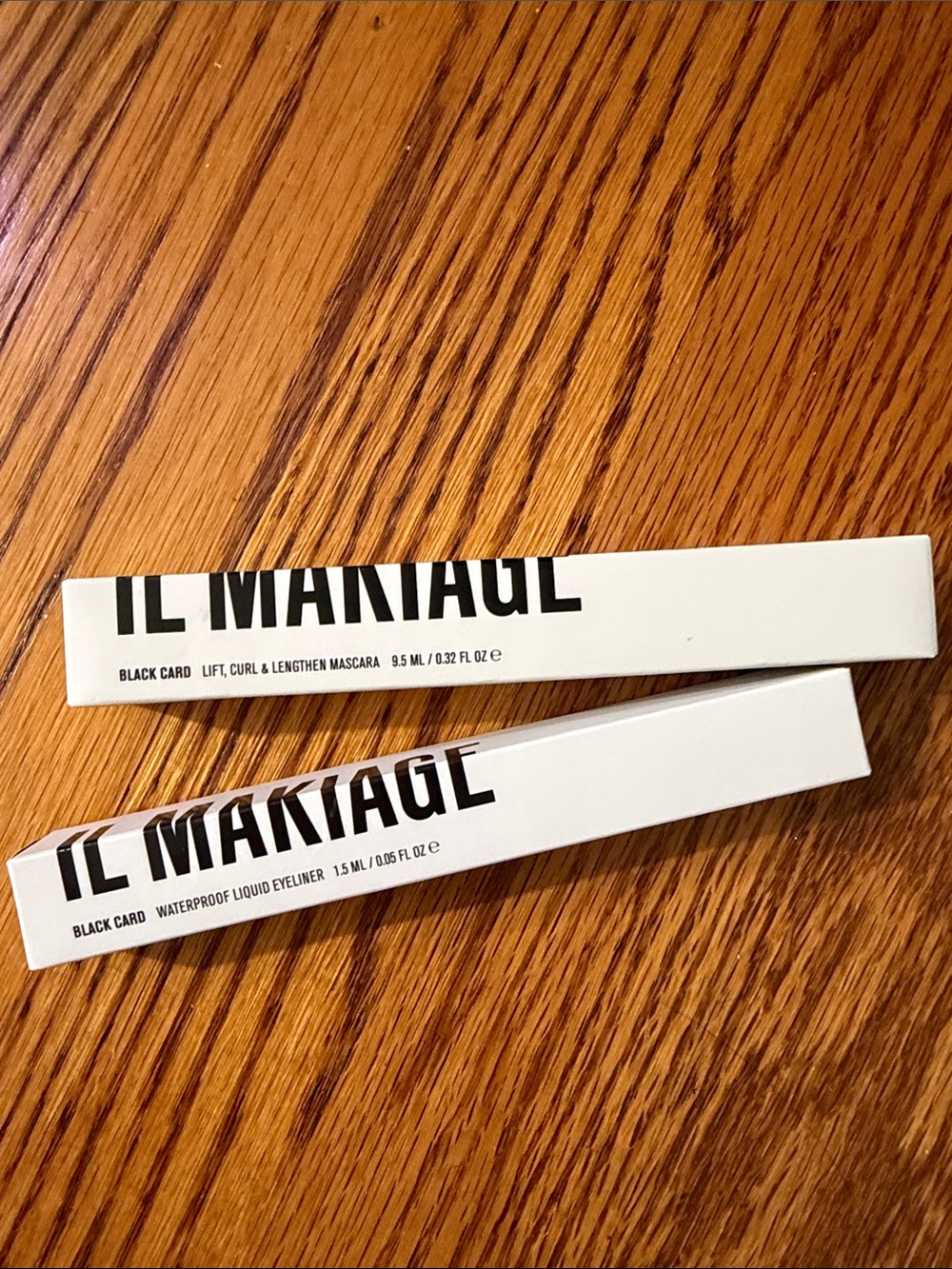 IL MAKIAGE Black Waterproof Liquid Eyeliner & Mascara Set - Black